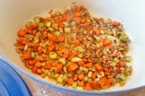 Sauteed aromatics